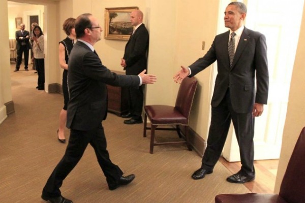 À Paris, Obama et Hollande ont discuté du climat et de la situation internationale